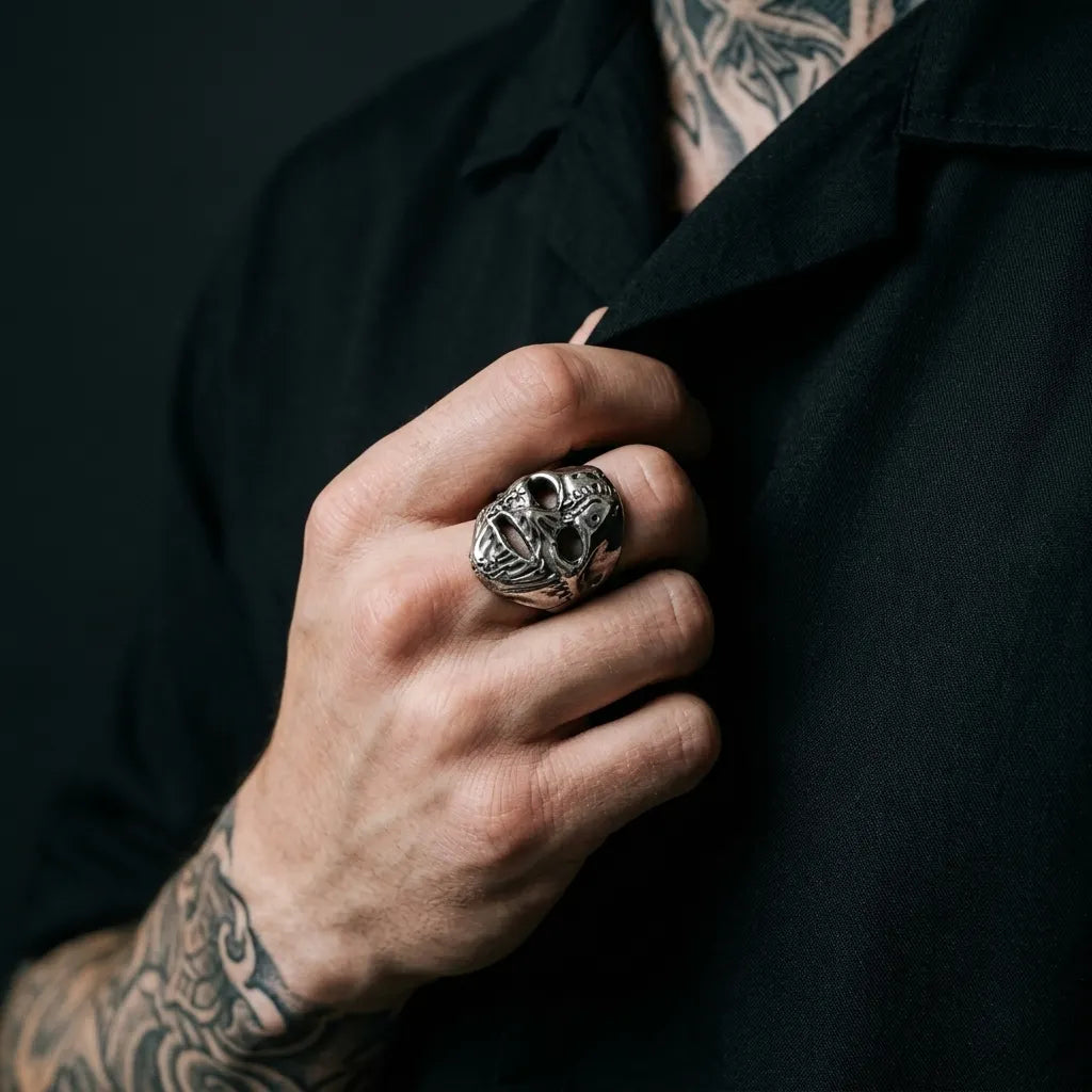 Corey Taylor Slipknot Mask Statement Ring