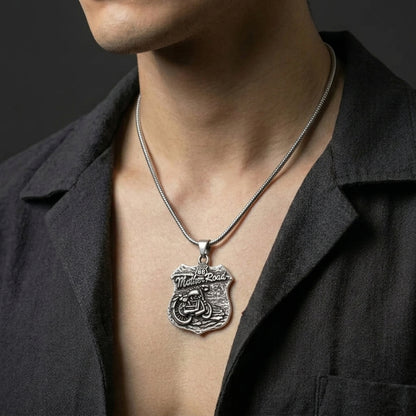 Road 66 Pendant Necklace