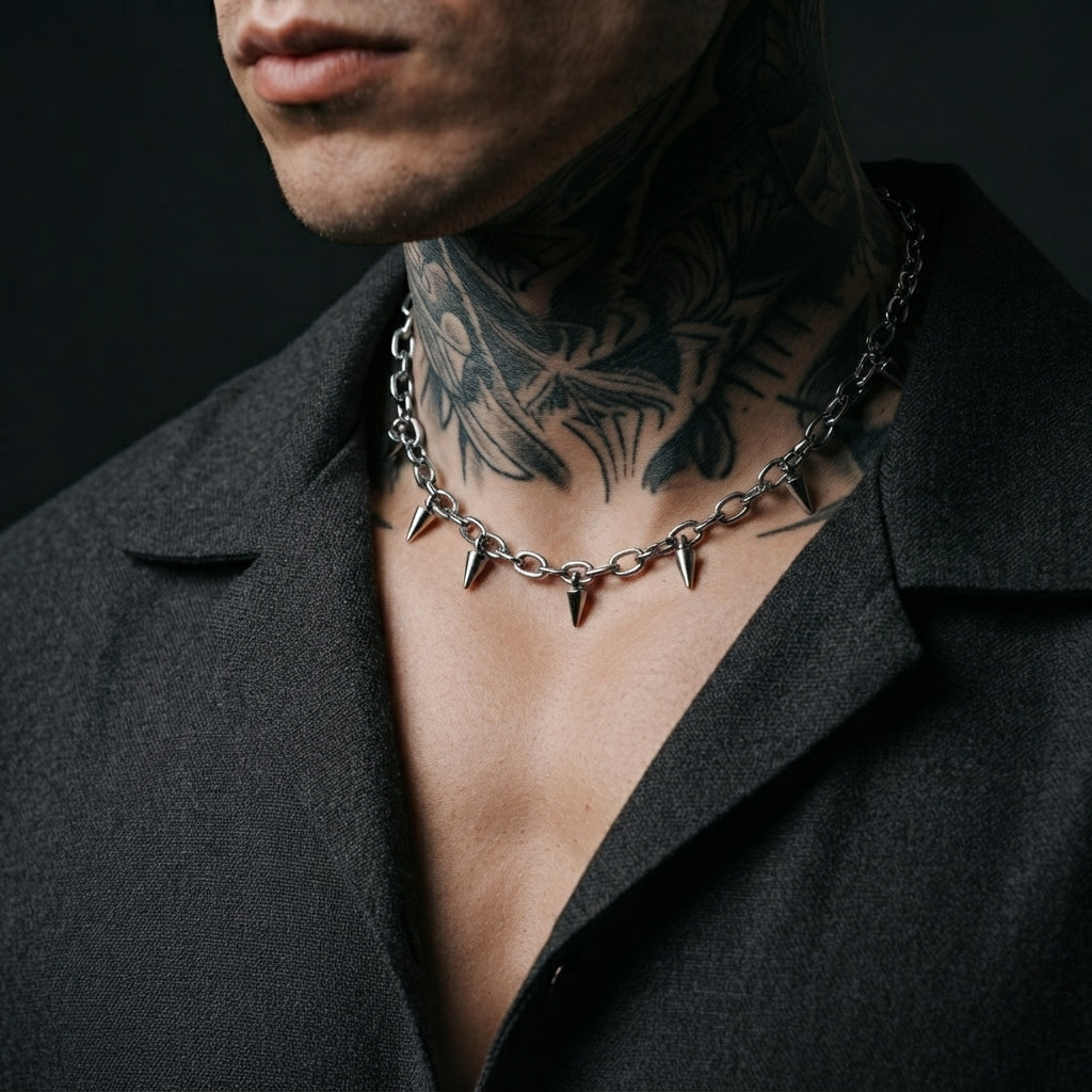 Thornfall Spiked Choker
