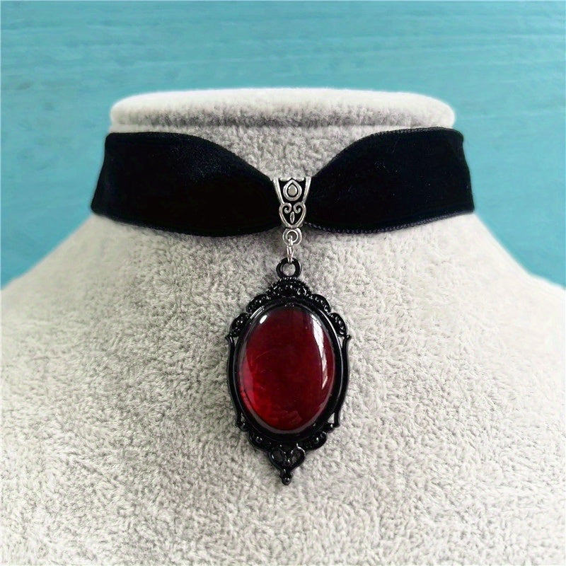 Black Velvet Choker Necklace