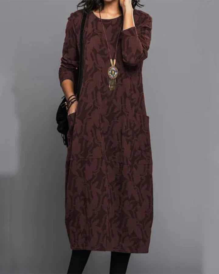Camo Print Midi Dress