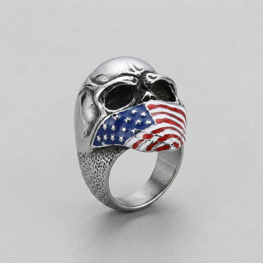 Skull Titanium Ring
