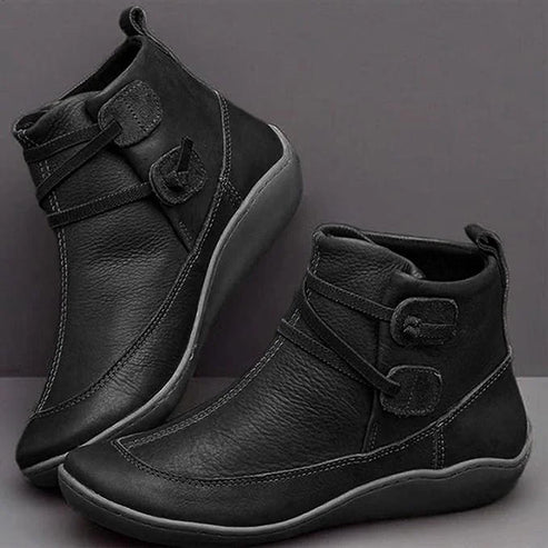 Lace-Up Ankle Boots