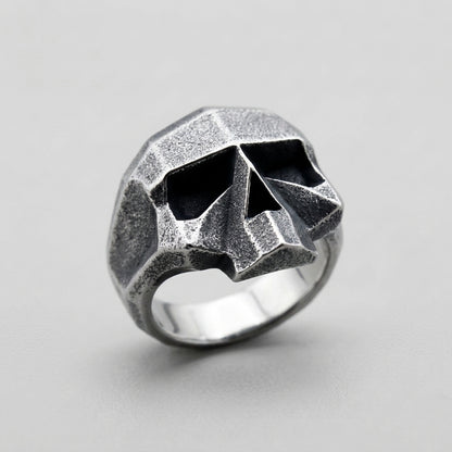 Chunky Skull Statement Ring