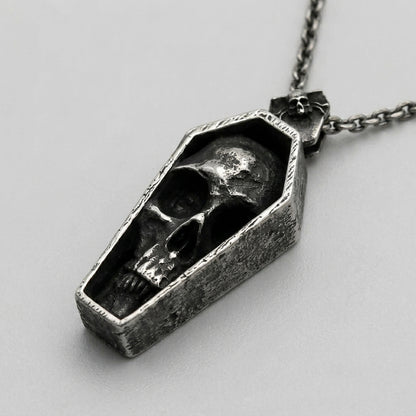 Vampire Coffin Pendant Necklace