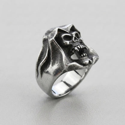 Screaming Skull Ring