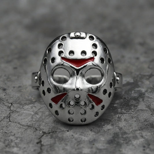 Jason Hockery Horror Mask Ring