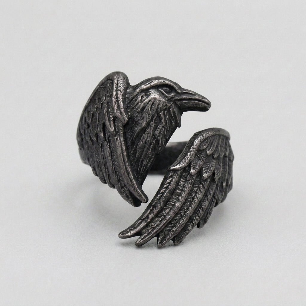 The Shadow Raven Ring