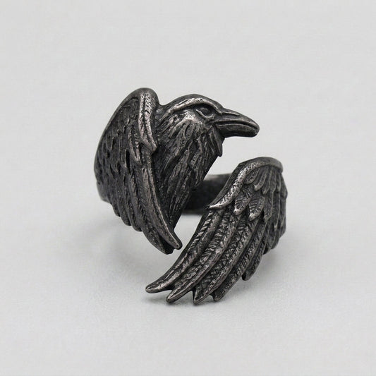 The Shadow Raven Ring