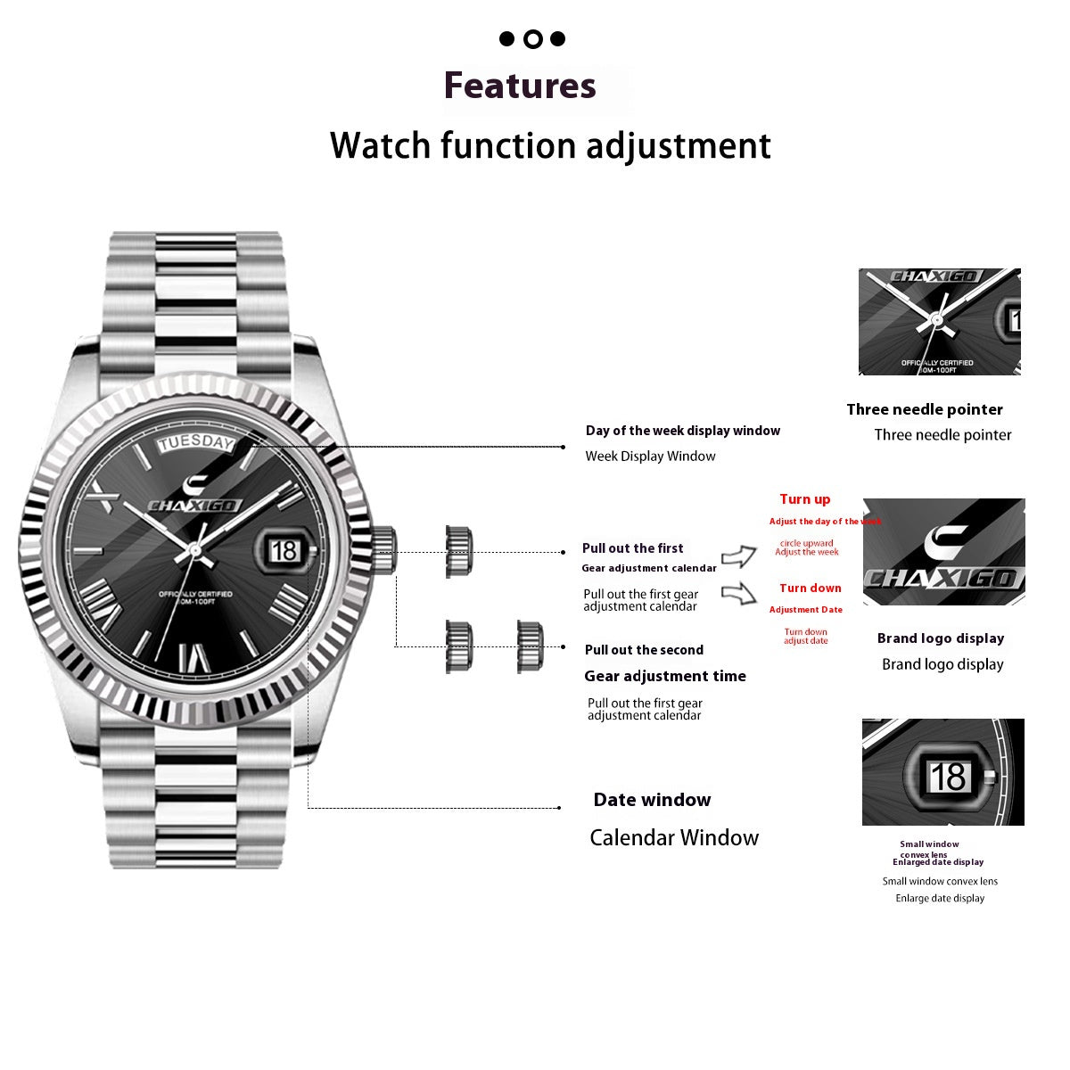 Men's Classic Day-Date Watch
