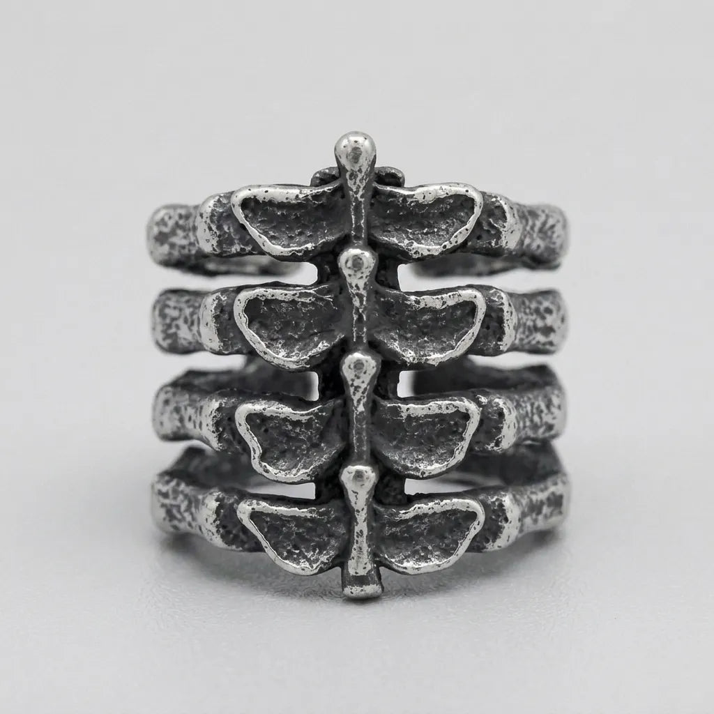 Dead Reckoning Spine Ring