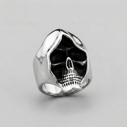 Vintage-Style Skull Ring