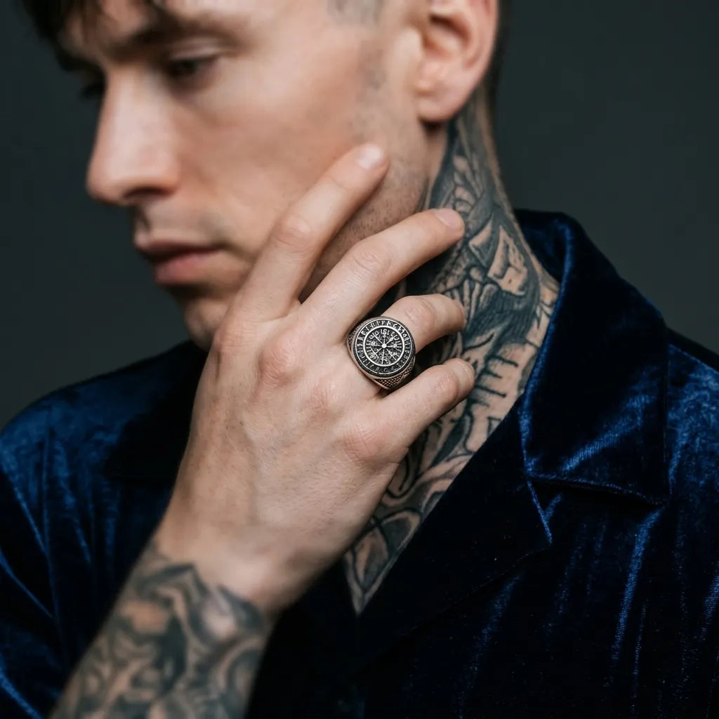Viking Rune Futhark Ring