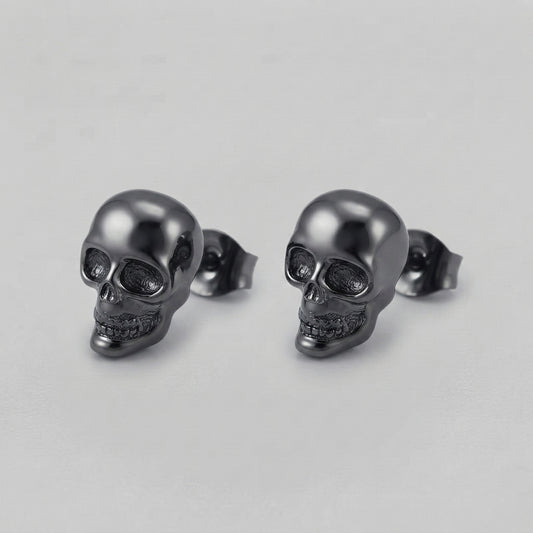 Midnight Bone Studs