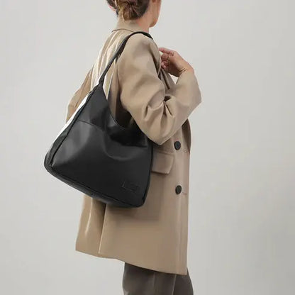Casual Leather Shoulder Bag