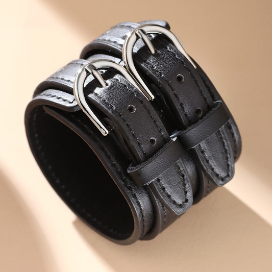 Men's Double PU Bracelet
