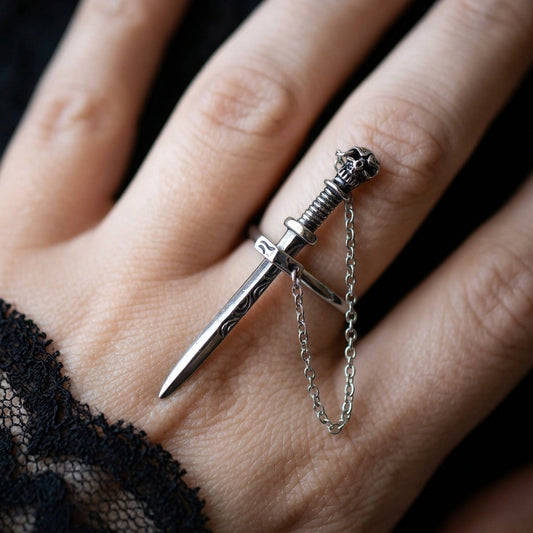 Sword Ringstainless Steel Dagger Ring