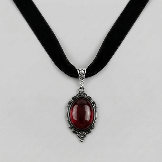 Black Velvet Choker Necklace