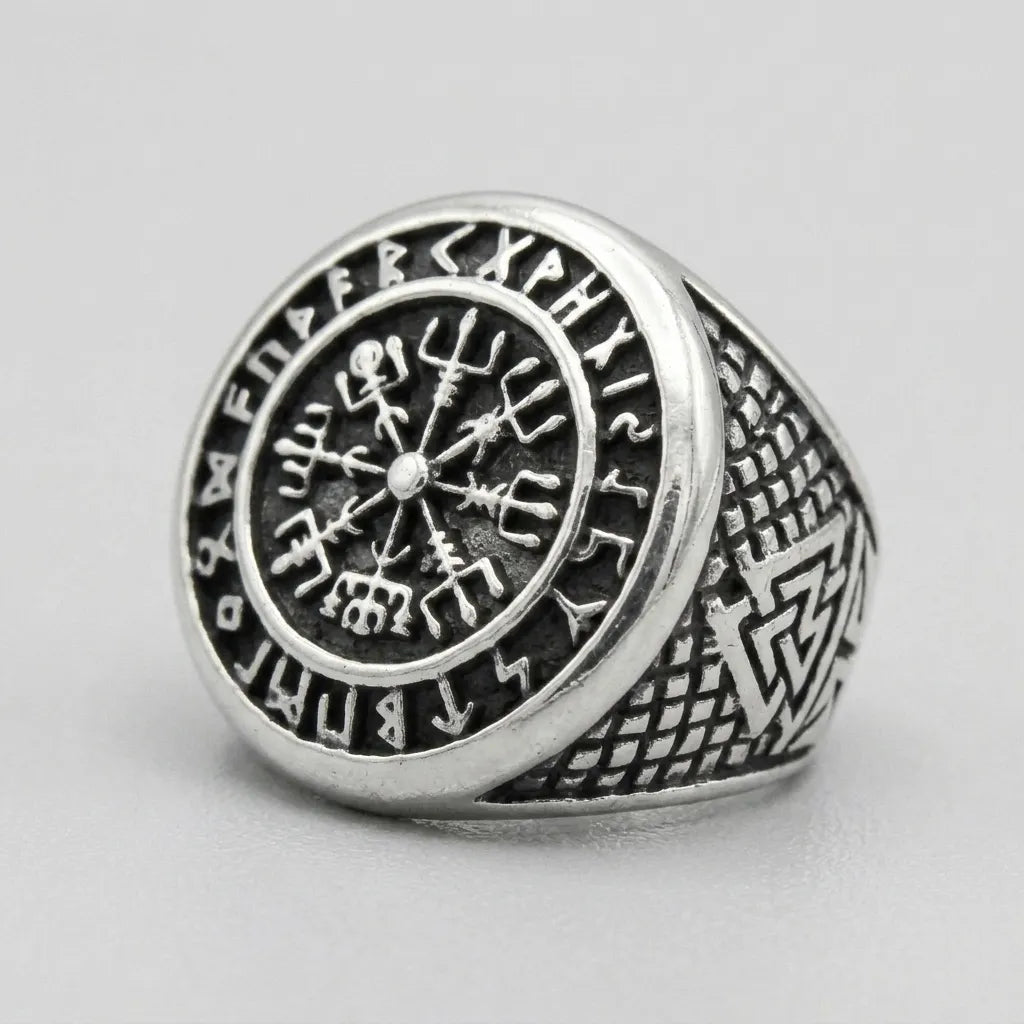 Viking Rune Futhark Ring