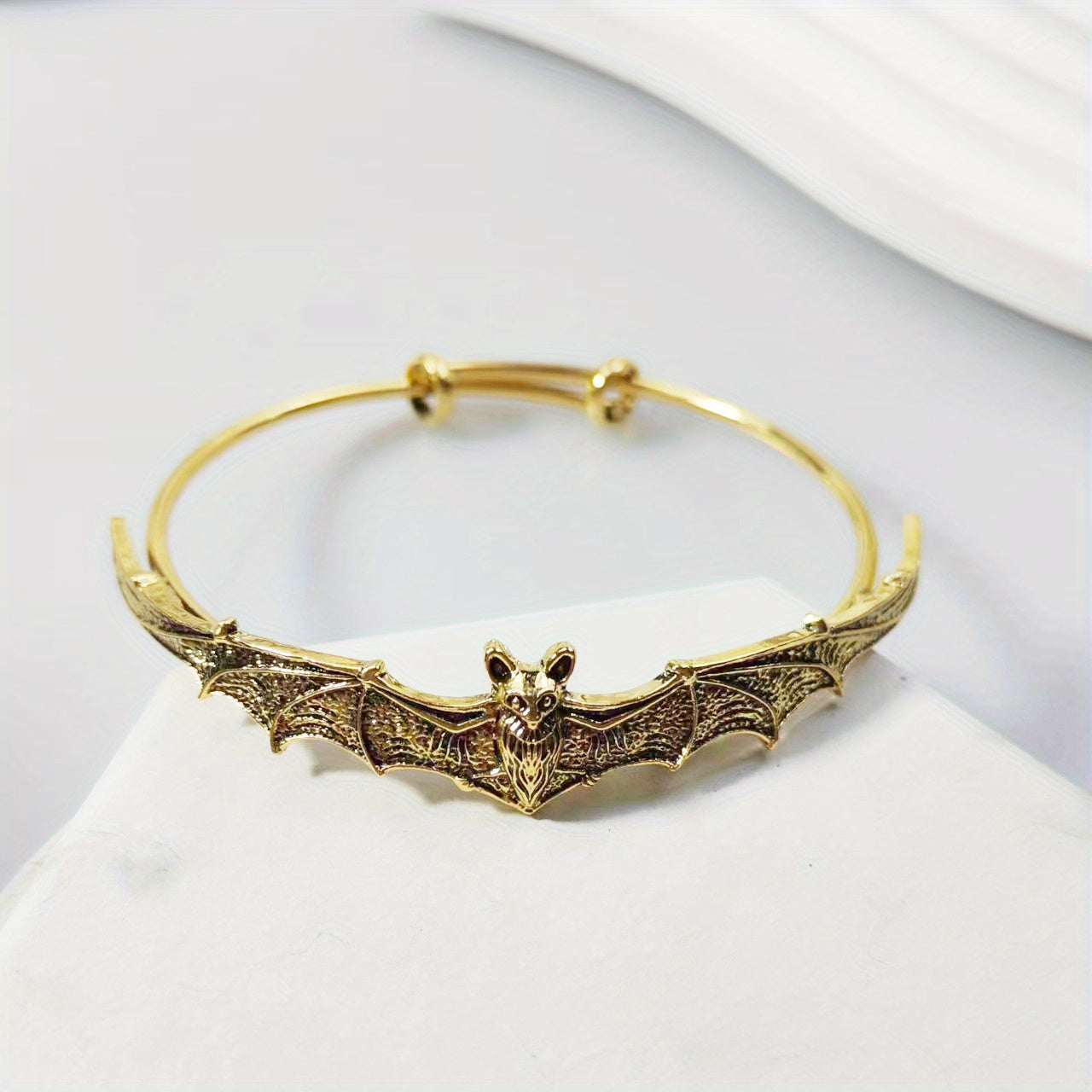 Vintage Statement Halloween Bat Shape Fashion Bracelet Boho Women