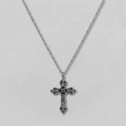 Vintage Cross Chain Necklace