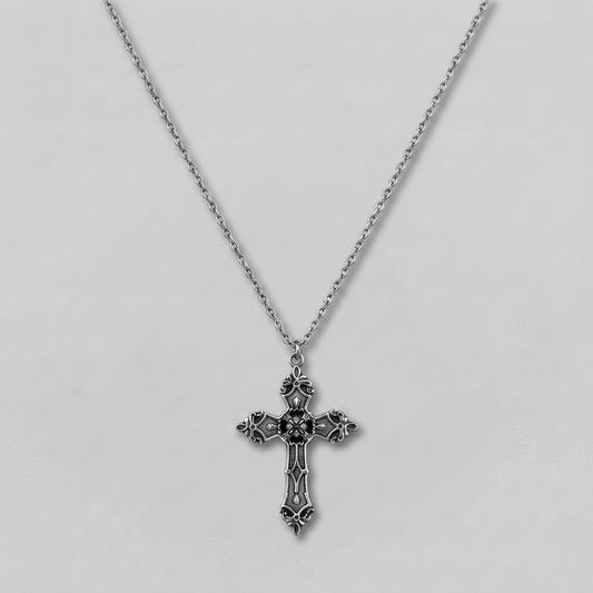Vintage Cross Chain Necklace