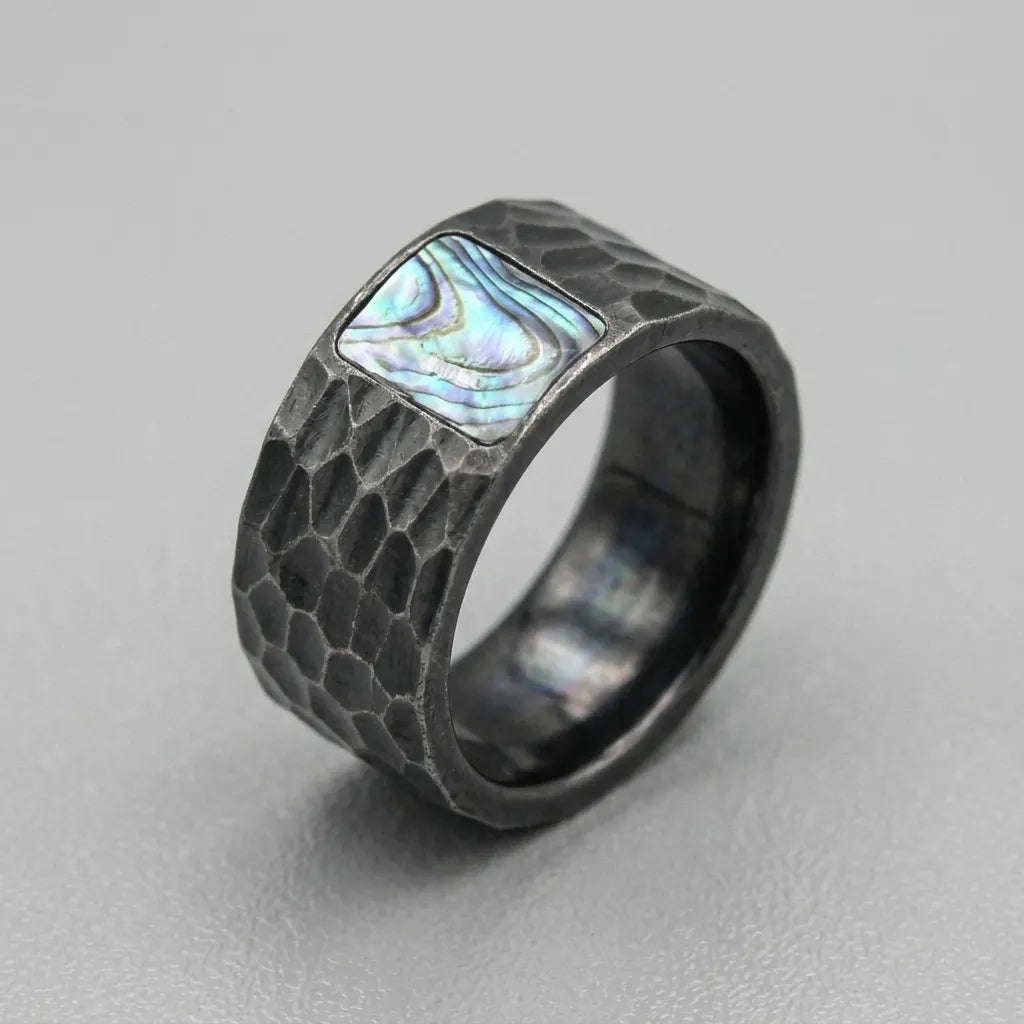 Ocean Stone Band Ring