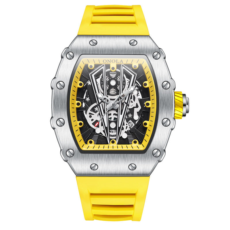 Men's Steampunk Skeleton Watch