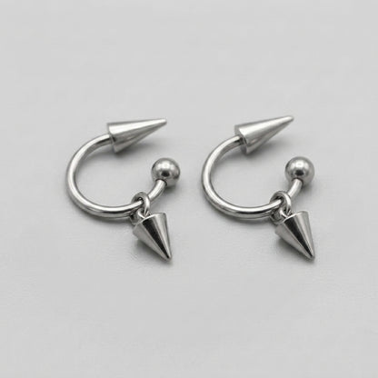 Punk Rivet Goth Earrings