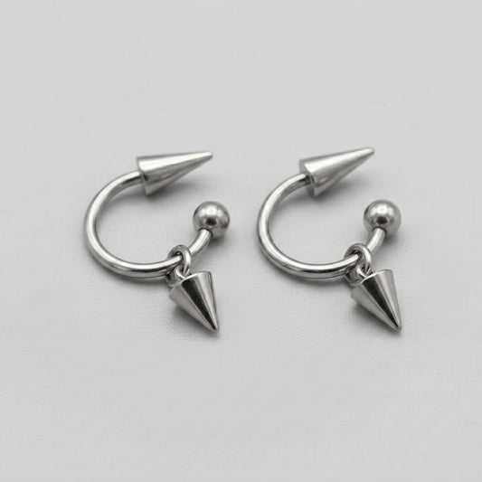 Punk Rivet Goth Earrings