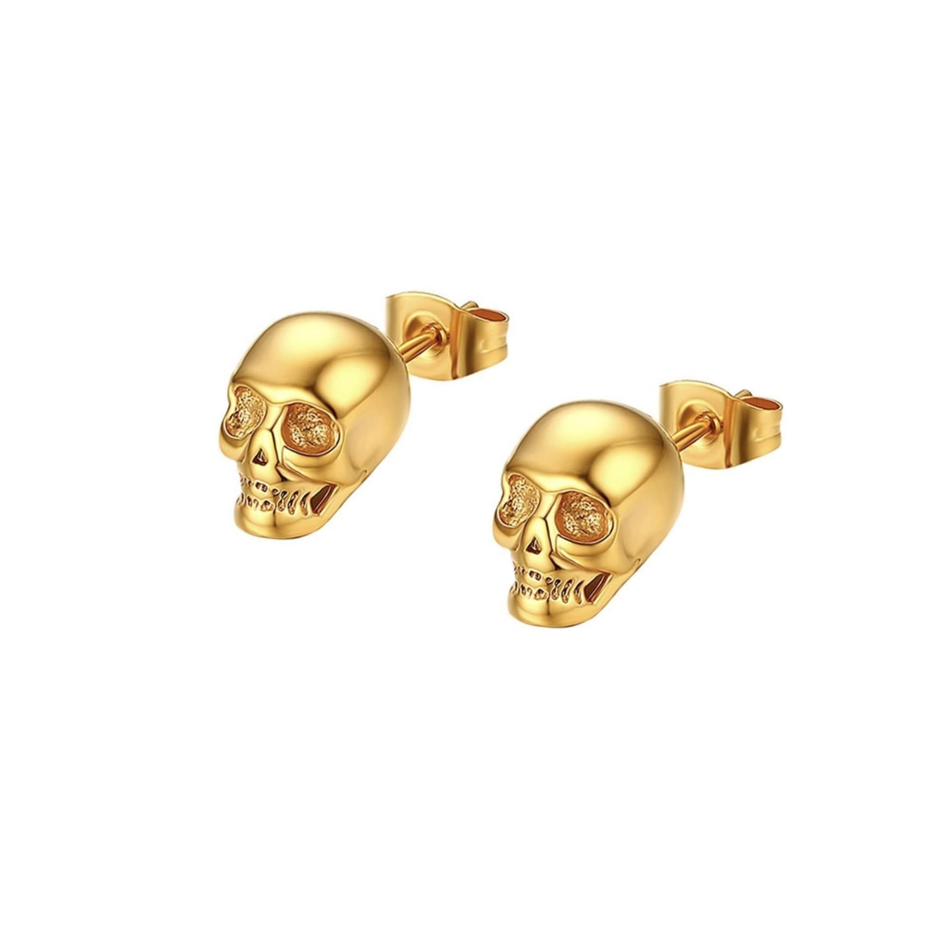 Skull Design Alloy Stud Earrings for Women and Men
