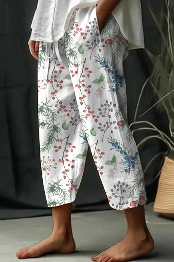 Fitted and airy pants