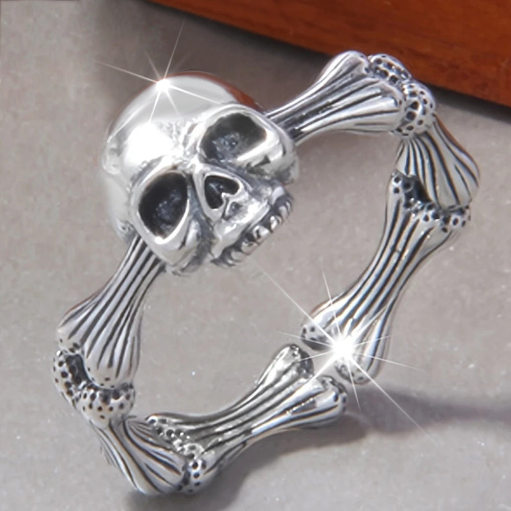 Skull Bone Open Ring