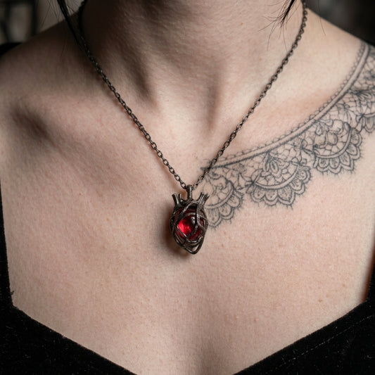 Witch Heart Necklace