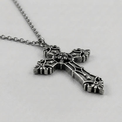 Vintage Cross Chain Necklace