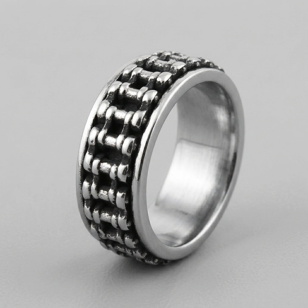Vintage Locomotive Chain Ring