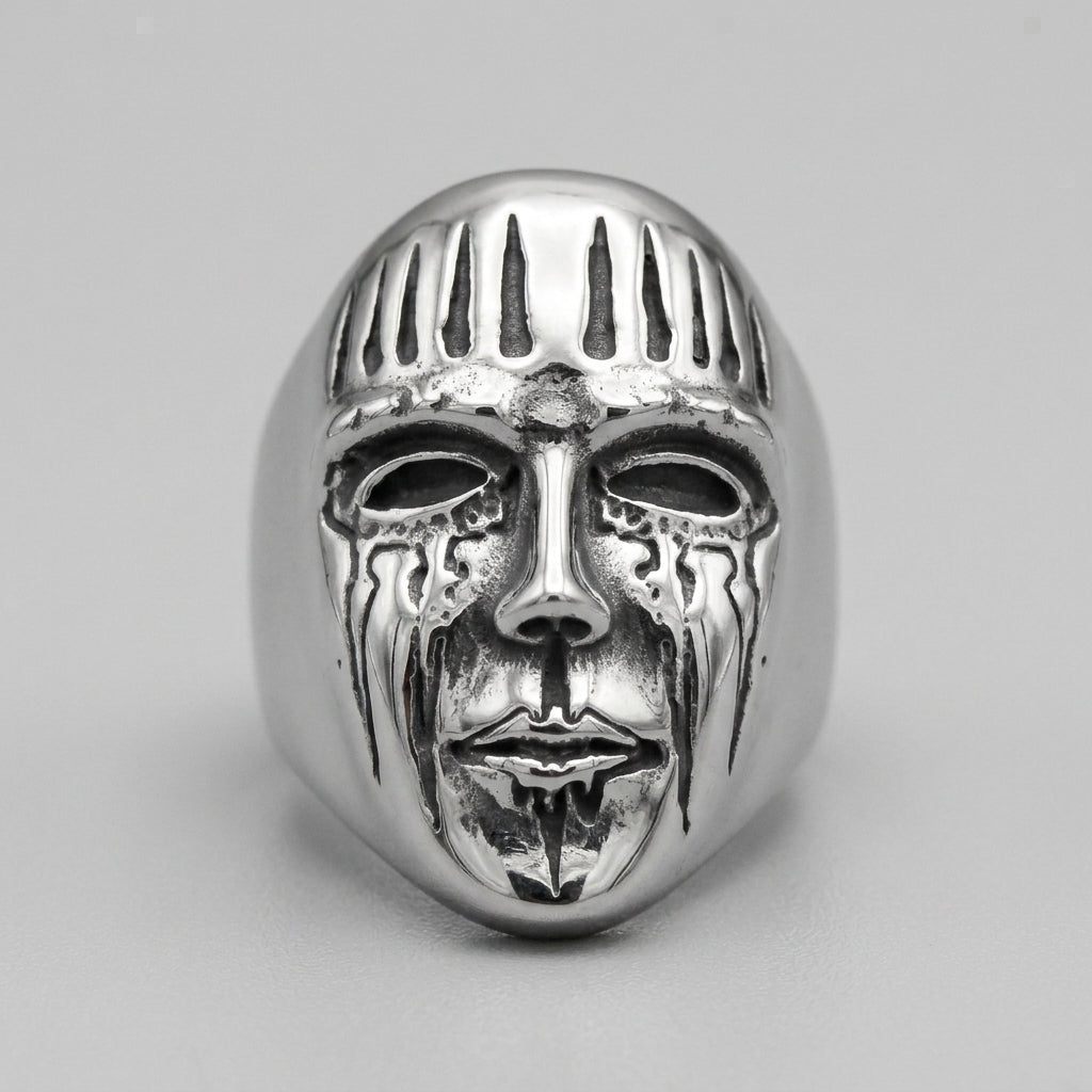 Joey Jordison Death Mask Ring