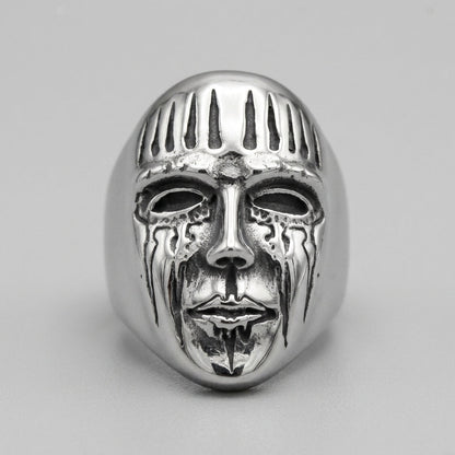 Joey Jordison Death Mask Ring