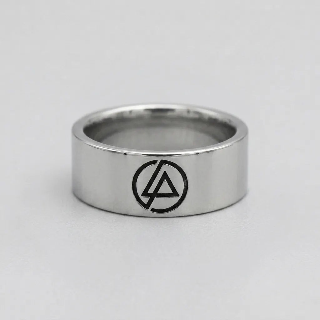 Linkin Park Symbol Wide Band Ring