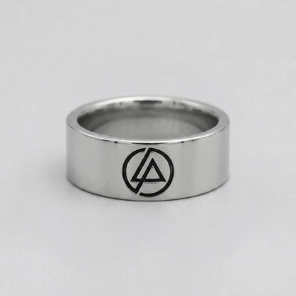 Linkin Park Symbol Wide Band Ring