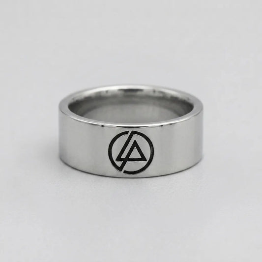 Linkin Park Symbol Wide Band Ring
