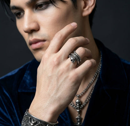 Venom Spiral Ring