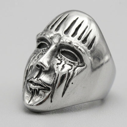 Joey Jordison Death Mask Ring