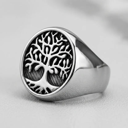 Tree of Life Signet Ring