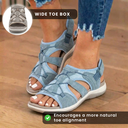 Orthopedic Sport Mesh Sandals - Multi-Strap Adjustable Design