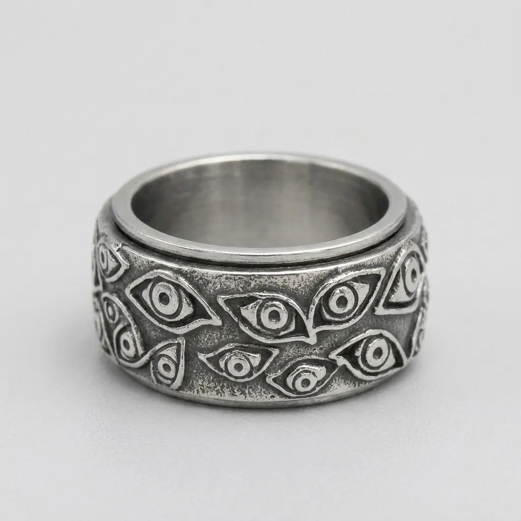 All Seeing Eye Spinner Ring