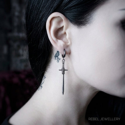 Viintage Sword Earings