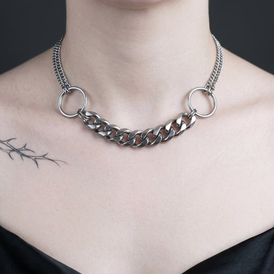 Viper Choker Bold Thick Heavy Chain