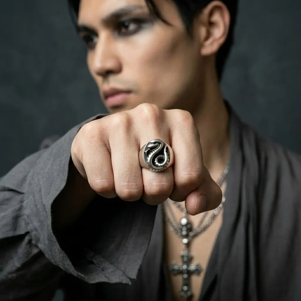 The Serpent King's Stamp Ring
