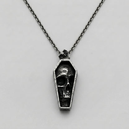 Vampire Coffin Pendant Necklace